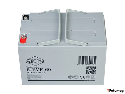 Тяговый аккумулятор SKN 6-EVF-60 (12V64A/H C5)