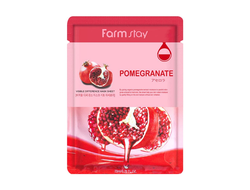 Маска тканевая Farmstay Visible Difference Pomegranate Mask Pack с экстрактом граната