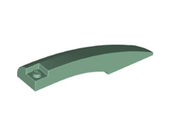 Wedge 10 x 2 x 2 Left, Sand Green (77180 / 6359067 / 6476020)
