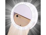 Selfie Ring Light, световое кольцо, светодиод, светит, вспышка,  селфи, подсветка, телефона, iphone