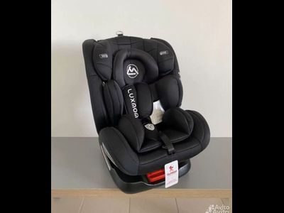 Автокресло Luxmom 210 (Isofix, 0-36 кг, 0-12 лет) Черный