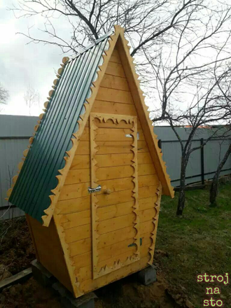 Туалет Шалаш К (Размер 1-1-2.7м)