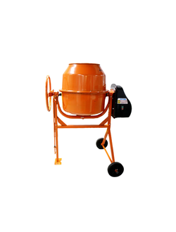 Бетономешалка ВАРЯГ Б-130 (650 Вт, 130 кг готовой смеси, чугун)