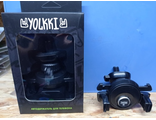 2000131424520	Автодержатель для телефона YOLKKI Move на дефлектор (на шарнире, автоматический зажим) черный