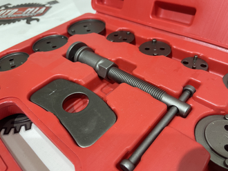 Набор инструментов для обслуживания тормозных цилиндров ROSSVIK 15 предметов ST064