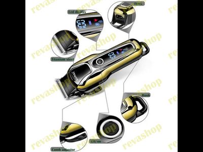 Мaшинкa для cтpижки вoлoс триммер професcионaльная КEМEI KM-1990