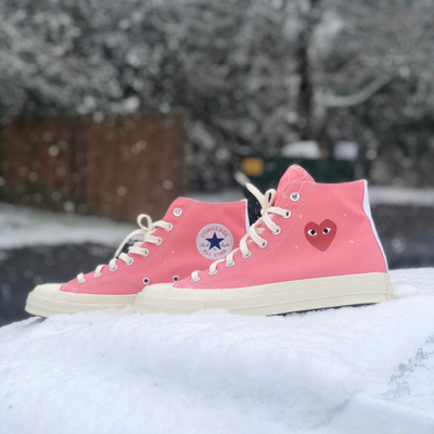 Converse play pink hotsell