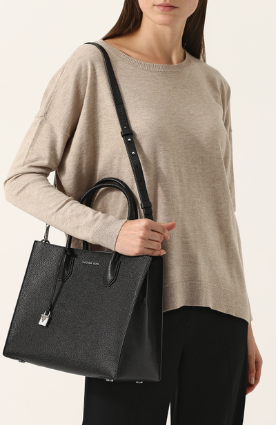 Сумка MICHAEL KORS Mercer Large Tote (Черная)