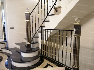 Кованые перила - Арт 016