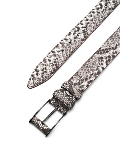 Ремень мужской 38 мм PY-b-0005 из змеиной кожи