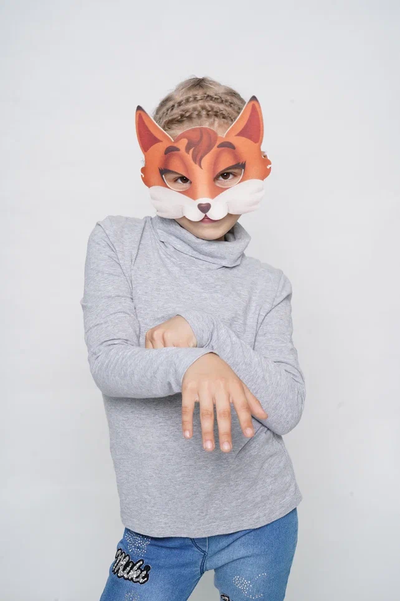 Кукольный театр. Маска "Лисичка"