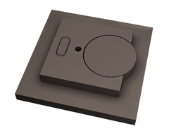 Lmt100sh Термостат для ТП матовый шоколад