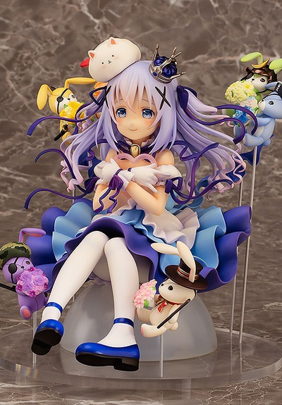 Фигурка 1/7 Чино Кафу (Chino Kafuu & Rabbit Dolls)