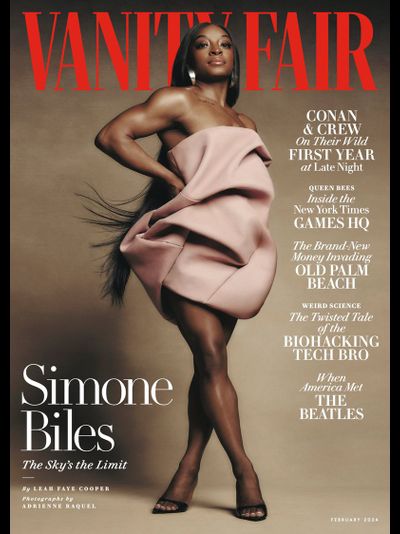 Vanity Fair Magazine February 2024 Simone Biles Cover, Иностранные журналы, Intpressshop