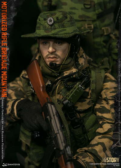 Горный мотострелок ВС РФ - Коллекционная ФИГУРКА 1/6 scale Armed Forces of the Russian Federation MOTORIZED RIFLE BRIGADE MOUNTAIN (78083) - DAMTOYS
