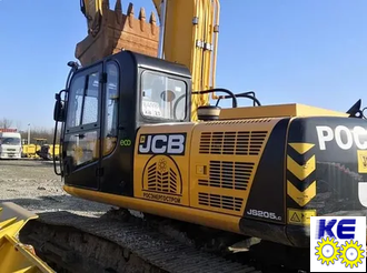 Стекло заднее правое закаленное JCB JS 205LC