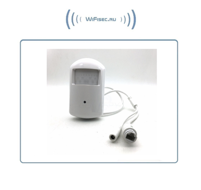 Видеоняня/Охранная IP WiFi-LAN видеокамера с ночным видением и аудиоканалом (корпус ИК датчика), встроенный DVR. Full HD (CamHi)