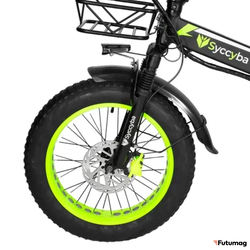 Электровелосипед SYCCYBA H1 (F10) зеленый