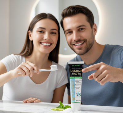 Зубная Паста "Виватон" с Карловарской Солью (100 мл)