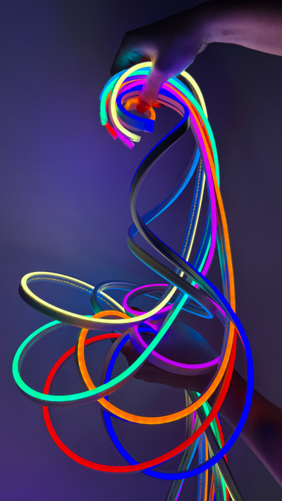 Гибкий светодиодный неон 2835 120LED/m 4.5x13х5000мм 12V IP67