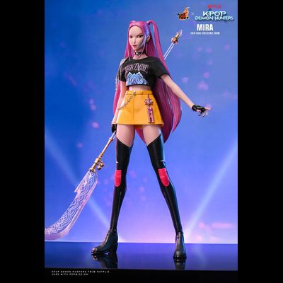 ПРЕДЗАКАЗ - Мира ("Кейпоп-охотницы на демонов") - Коллекционная ФИГУРКА 1/6 Mira KPop Demon Hunters (TMS177) - Hot Toys ?ЦЕНА: 30900 РУБ.?