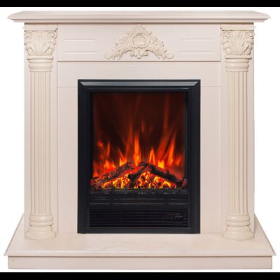 Электрокамин Stefania WTA с очагом Eugene