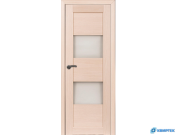 Дверь остекленная царговая ПВХ KAPELLI Connect CO2 Лиственница беленая купить в Челябинске | КВИРТЕК