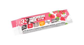 (Protein Rex) Протеиновый батончик LOW CARB (33%) - (Малина-йогурт)