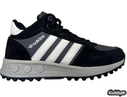 ADIDAS WINTER MID BLACK МУЖСКИЕ С МЕХОМ (40-45)