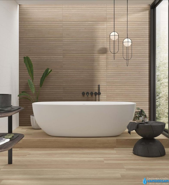 Керамическая плитка STN Ceramica Japon LI90 Roble Matt Rect 33.3х90