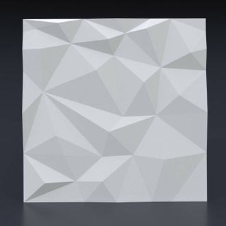 Гипсовая 3D панель - Оригами
