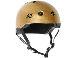 Купить защитный шлем S1 (GOLD GLOSS GLITTER) в Иркутске