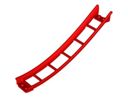 Train, Track Roller Coaster Ramp Large Lower Part, 6 Bricks Elevation, Red (26559 / 6229121)