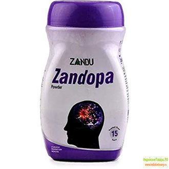 ЗАНДОПА, улучшение мозговой деятельности, 200 г, производитель Занду; Zandopa, 200 g, Zandu