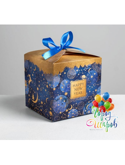 Складная коробка «Новогоднее волшебство», 12 ? 12 ? 12 см