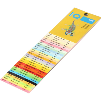 Бумага цветная IQ COLOR (А4,80г,CO44-кораллово-красный) пачка 500л.