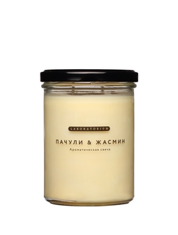 LABORATORIUM Ароматическая свеча «ПАЧУЛИ И ЖАСМИН», 380 мл