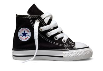 Кеды Converse All Star черно-белые высокие детские - 7J231