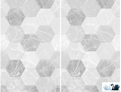 Плитка настенная Дайкири Декор Белый 30 х 60 см Belani