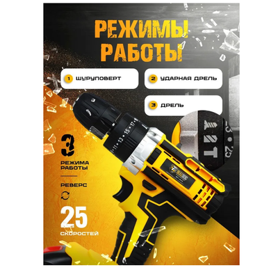 Дрель-шуруповерт аккумуляторная Bulldog BPT-24FS