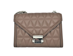 Сумка MICHAEL Michael KORS Whitney с цепочкой коричневая