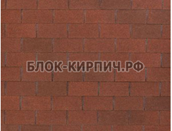 Гибкая черепица Tegola nobiltile лофт красно-коричневый