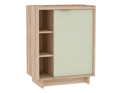 Гостиная ФЛЕКС - ФЛЕКС 24 Тумба Дуб Комано-Шалфей