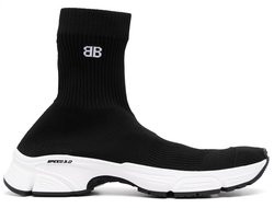 Кроссовки-носки Balenciaga Speed 3.0 черные