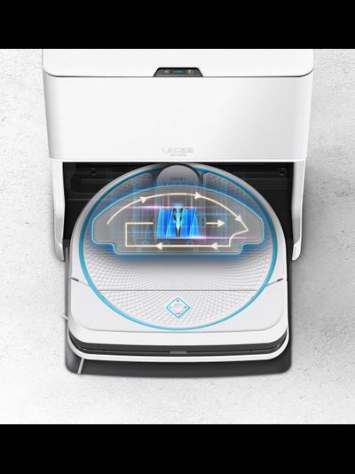 Комплект Робот пылесос моющий Hobot LEGEE-D8 + Станция самоочистки LuLu