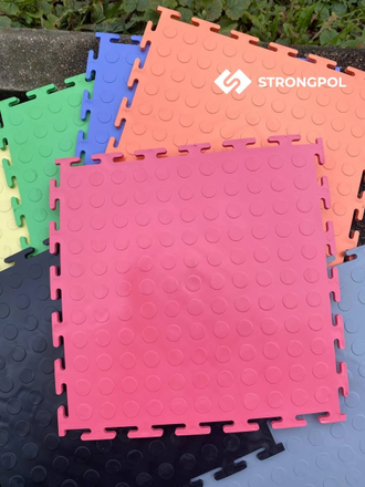 Продажа модульной плитки ПВХ для пола Strong Normal Pink в Иркутске