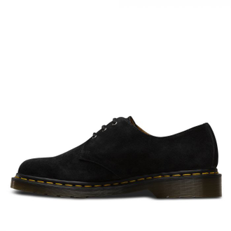 ПОЛУБОТИНКИ DR. MARTENS 1461 SOFT BUCK ЧЕРНЫЕ МУЖСКИЕ