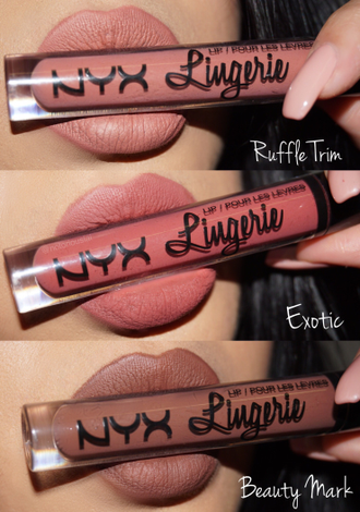 Жидкая матовая помада NYX Lip Lingerie 04 Ruffle Trim