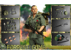 Форрест Гамп во Вьетнаме (Том Хэнкс, "Форрест Гамп") - Коллекционная ФИГУРКА 1/6 Gump in Vietnam (DJ-16008) - DJ-CUSTOM