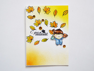 ФП штамп "Первоклассник" (м)